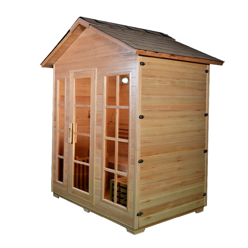 Aussensauna Landhausstil ZEDER **Package Deal**